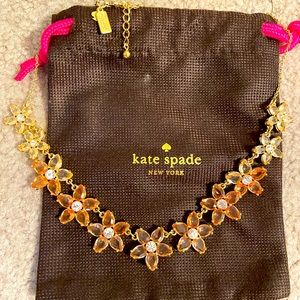 Kate Spade flower necklace